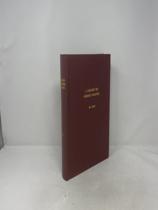 A Catalogue for Advanced Collectors, Vol. II
