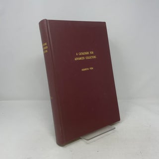 A Catalogue for Advanced Readers, Vol. I: Afghanistan-Persia