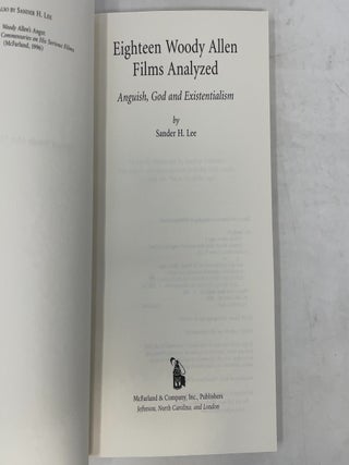 Eighteen Woody Allen Films Analyzed: Anguish, God and Existentialism