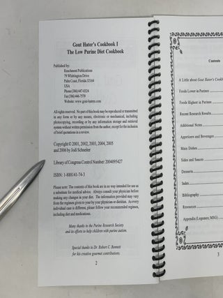 Gout Hater's Cookbook