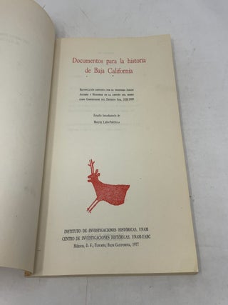 Documetos Para La Historia De Baja California