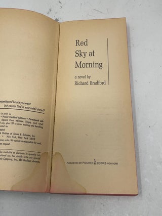 Red Sky at Morning
