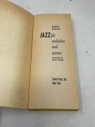 Jazz, Its Evolution and Essence