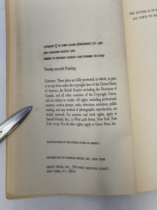 Rhinoceros, and Other Plays