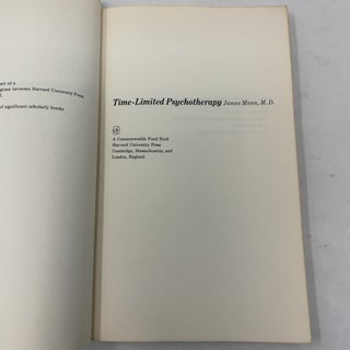 Time-Limited Psychotherapy
