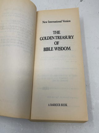 The Golden Treasury of Bible Wisdom: New International Version