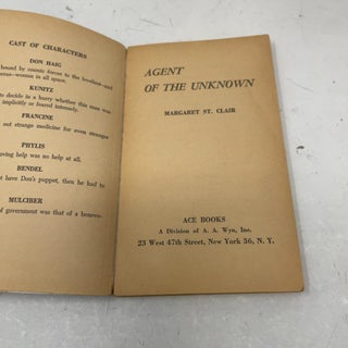 Agent of the Unknown
