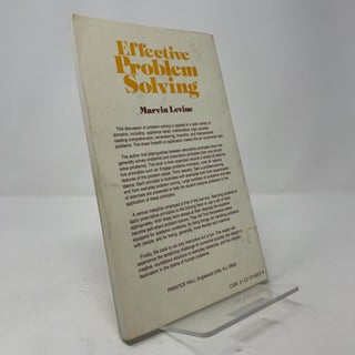 Effective Problem Solving