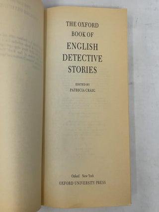 The Oxford Book of English Detective Stories