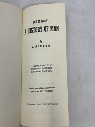 Scientology: A History of Man