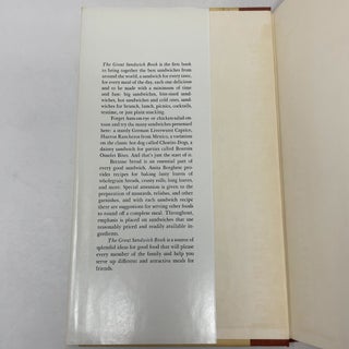 The Great Sandwich Book: The Relaxed Way to Entertain for Brunch, Lunch, Picnics, Cookouts, Snacks, Teatime, Cocktails, and More