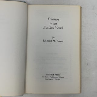Treasure in an Earthen Vessel