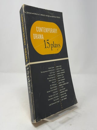 Item #394669 Contemporary Drama: 15 Plays. E. Bradlee Watson, Benfield Pressey