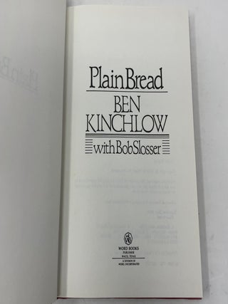 Plain Bread