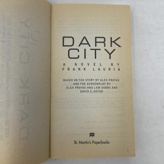 Dark City: A Novel