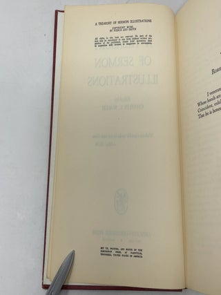 A Treasury of Sermon Illustrations