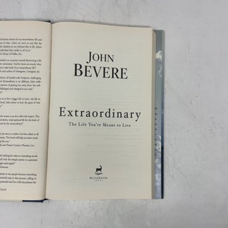 Extraordinary: The Life You're Meant to Live