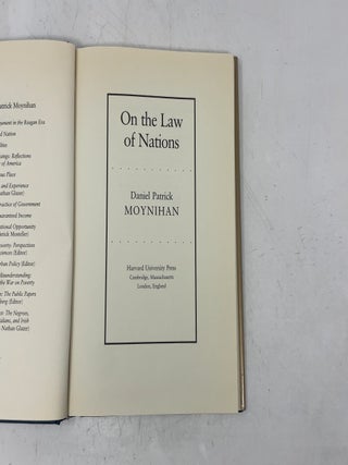 On the Law of Nations