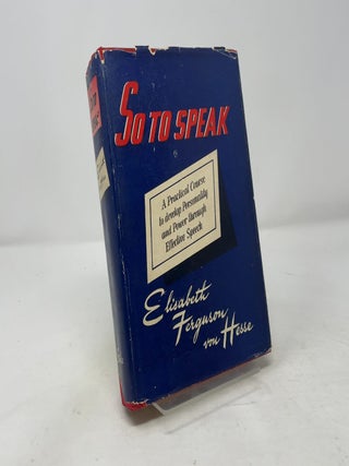 So to Speak