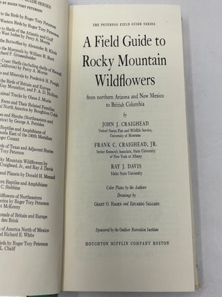 A Field Guide to Rocky Mountain Wildflowers (The Peterson Field Guide Series)
