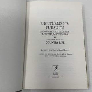 Gentlemen's Pursuit: A Country Miscellany for the Discerning