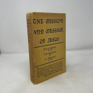 The Mission and Message of Jesus