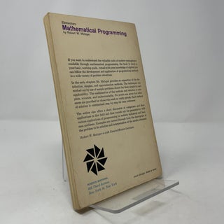 Elementary Mathematical Programming