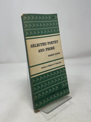 Selected Poetry and Prose