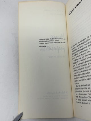 Message Preparation: The Nature of Proof
