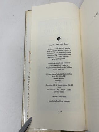The Great Depression: An Inquiry Into the Causes, Course, and Consequences of the Worldwide Depression of the Nineteen-Thirties, as Seen by Contemporaries and in the Light of History