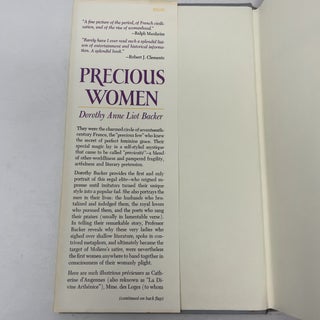 Precious Women: A Feminist Phenomenon in the Age of Louis XIV