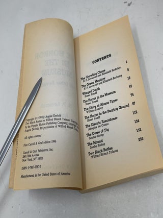 The Horror in the Museum and Other Revisions