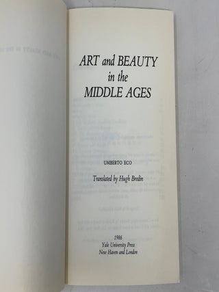 Art and Beauty in the Middle Ages