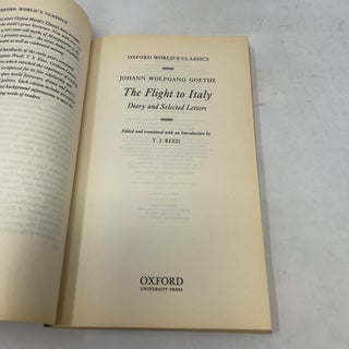 The Flight to Italy: Diary and Selected Letters (Oxford World's Classics)