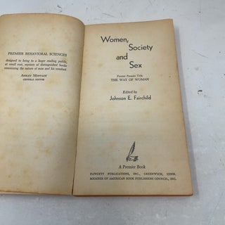 Women, Society and Sex