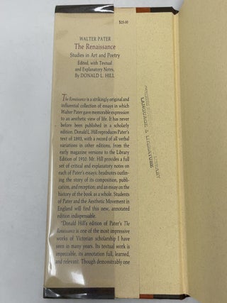 The Renaissance: Studies in Art and Poetry: The 1893 Text