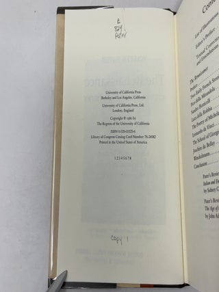 The Renaissance: Studies in Art and Poetry: The 1893 Text
