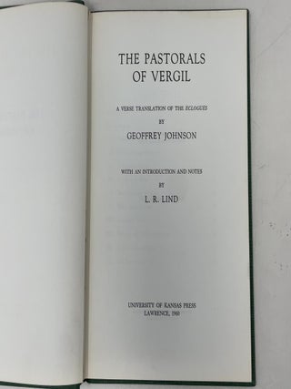The Pastorals of Vergil