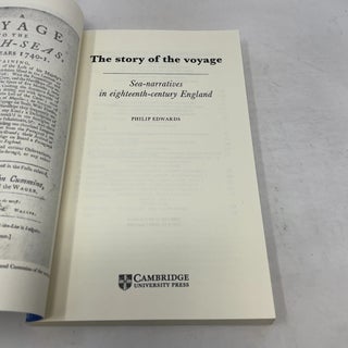 The Story of the Voyage: Sea-Narratives in Eighteenth-Century England