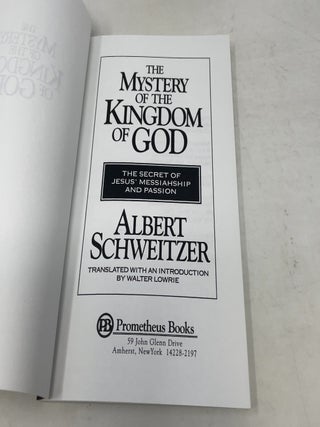 Mystery of the Kingdom of God