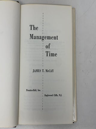 The Management of Time