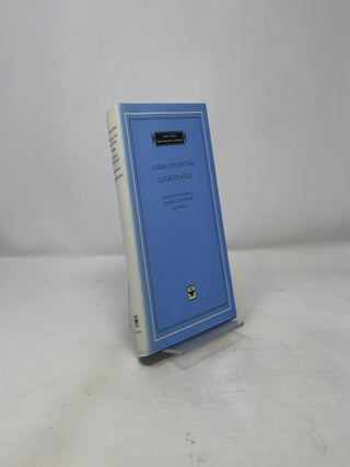 Later Travels (The I Tatti Renaissance Library)