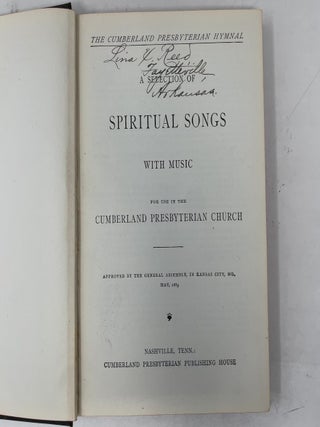 The Cumberland Presbyterian Hymnal: A Selection of Spiritual Songs with Music