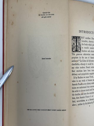 The Crime of Sylvestre Bonnard