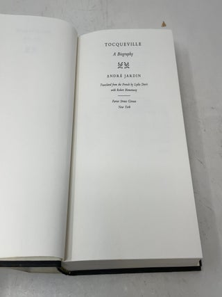 Tocqueville: A Biography