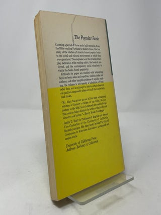 The Popular Book: A History of America's Literary Taste