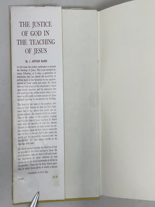 The Justice of God in the Teaching of Jesus