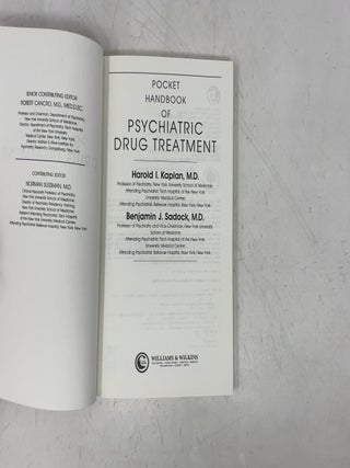 Pocket Handbook of Psychiatric Drug Treatment