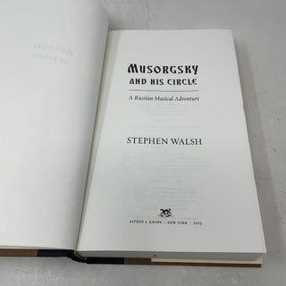 Musorgasky & His Circle