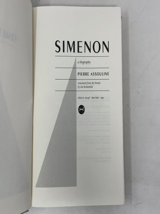 Simenon: A Biography
